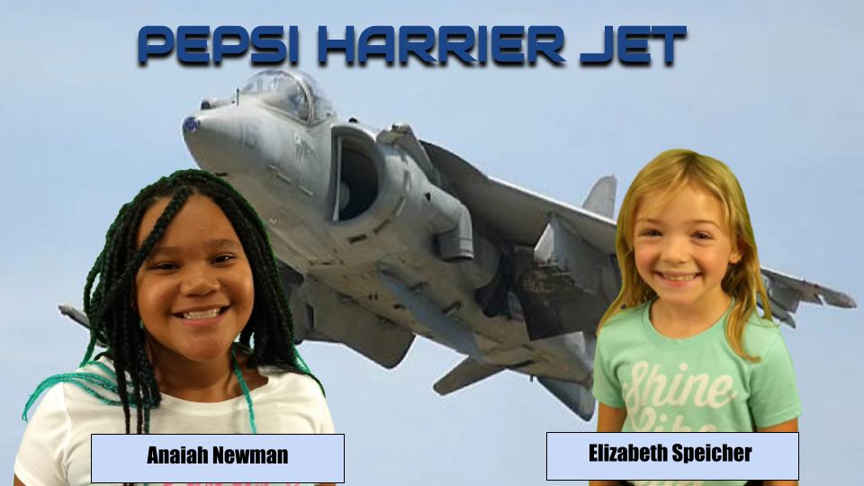The Mega Math of the Pepsi Harrier Jet