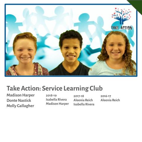 Take Action: Service Learning Club