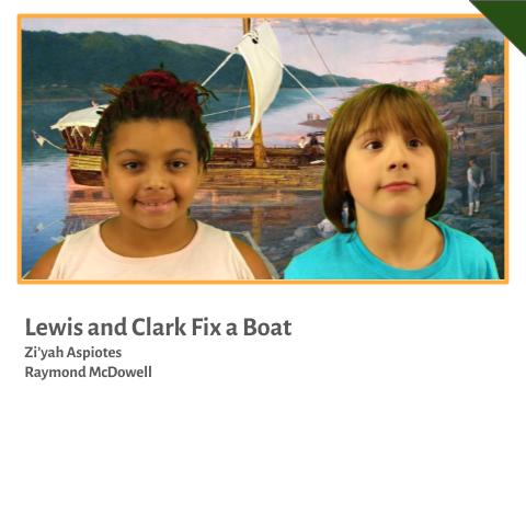 Lewis and Clark Fix a Boat