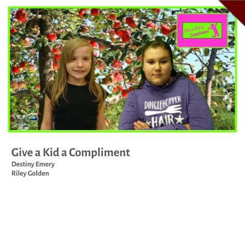 Give a Kid a Compliment